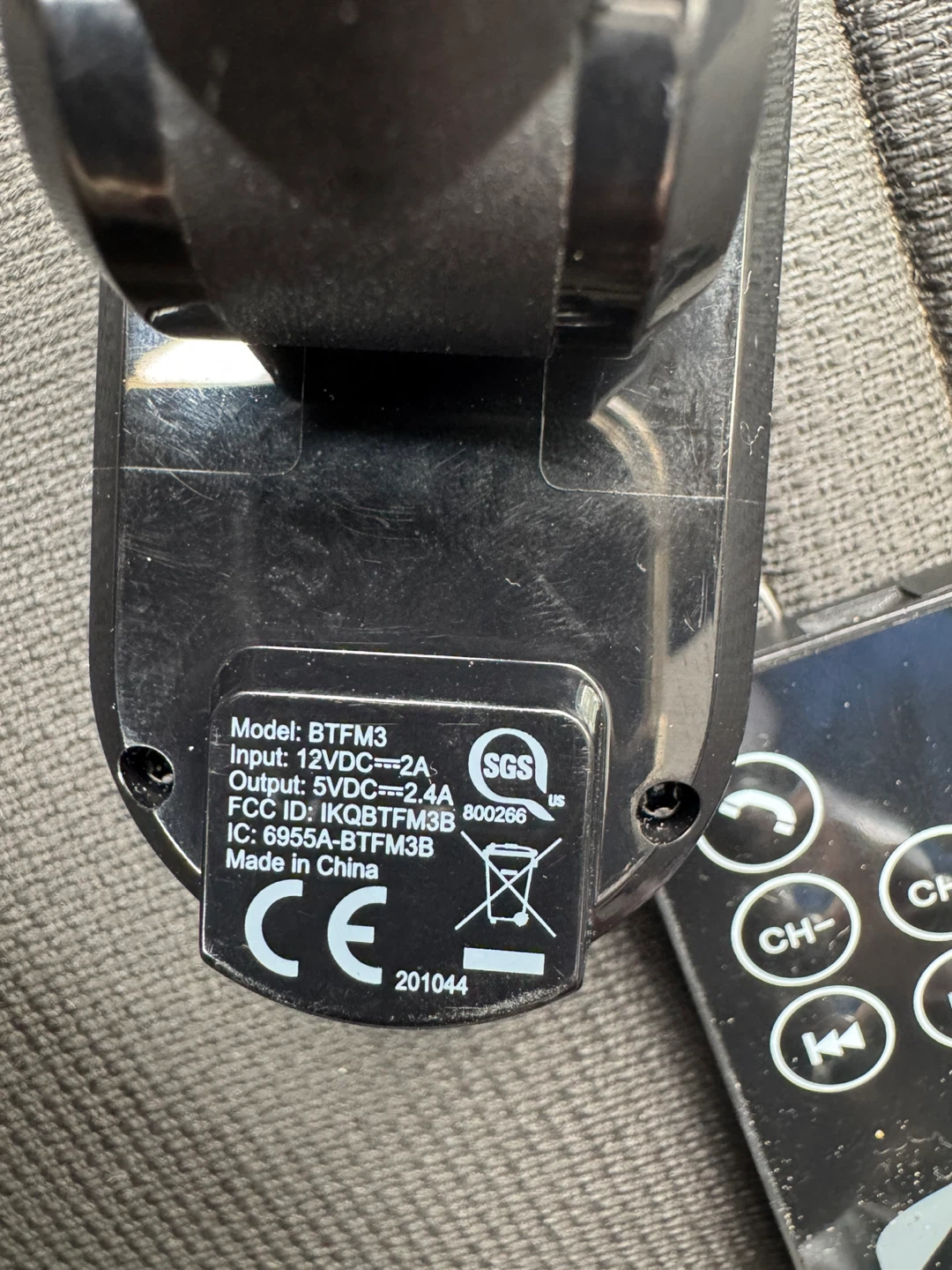 Scosche BTFM3 FM Transmitter with Remote - photo 4