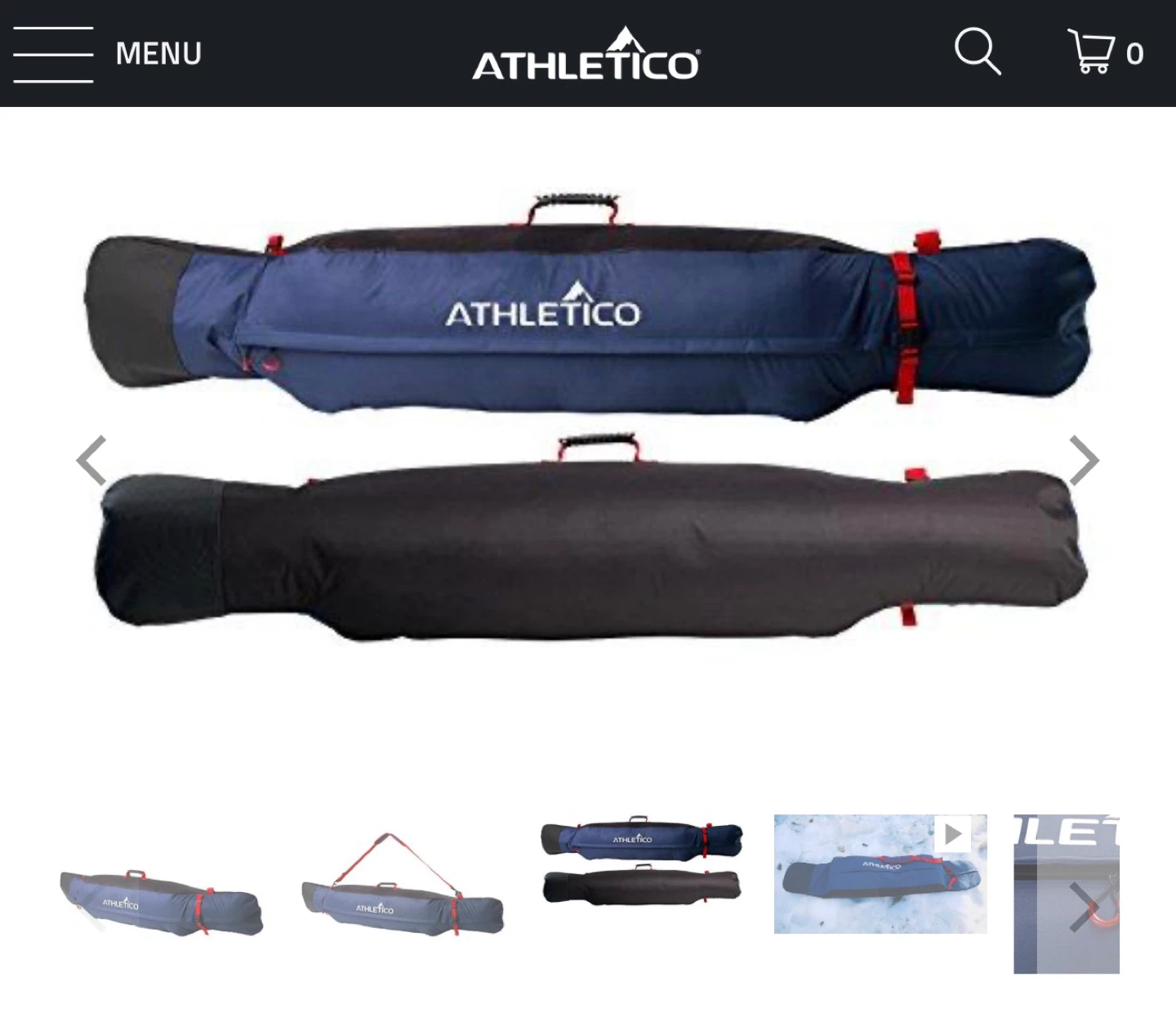 Athletico Freestyle Padded snowboard Bag
