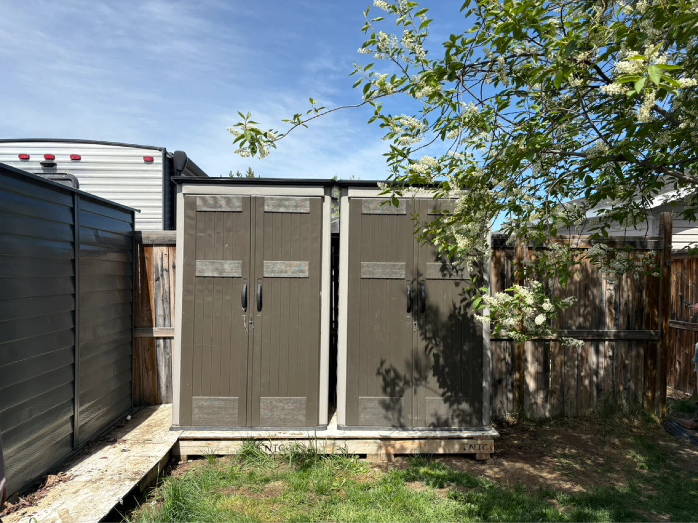 Double Door Storage Sheds