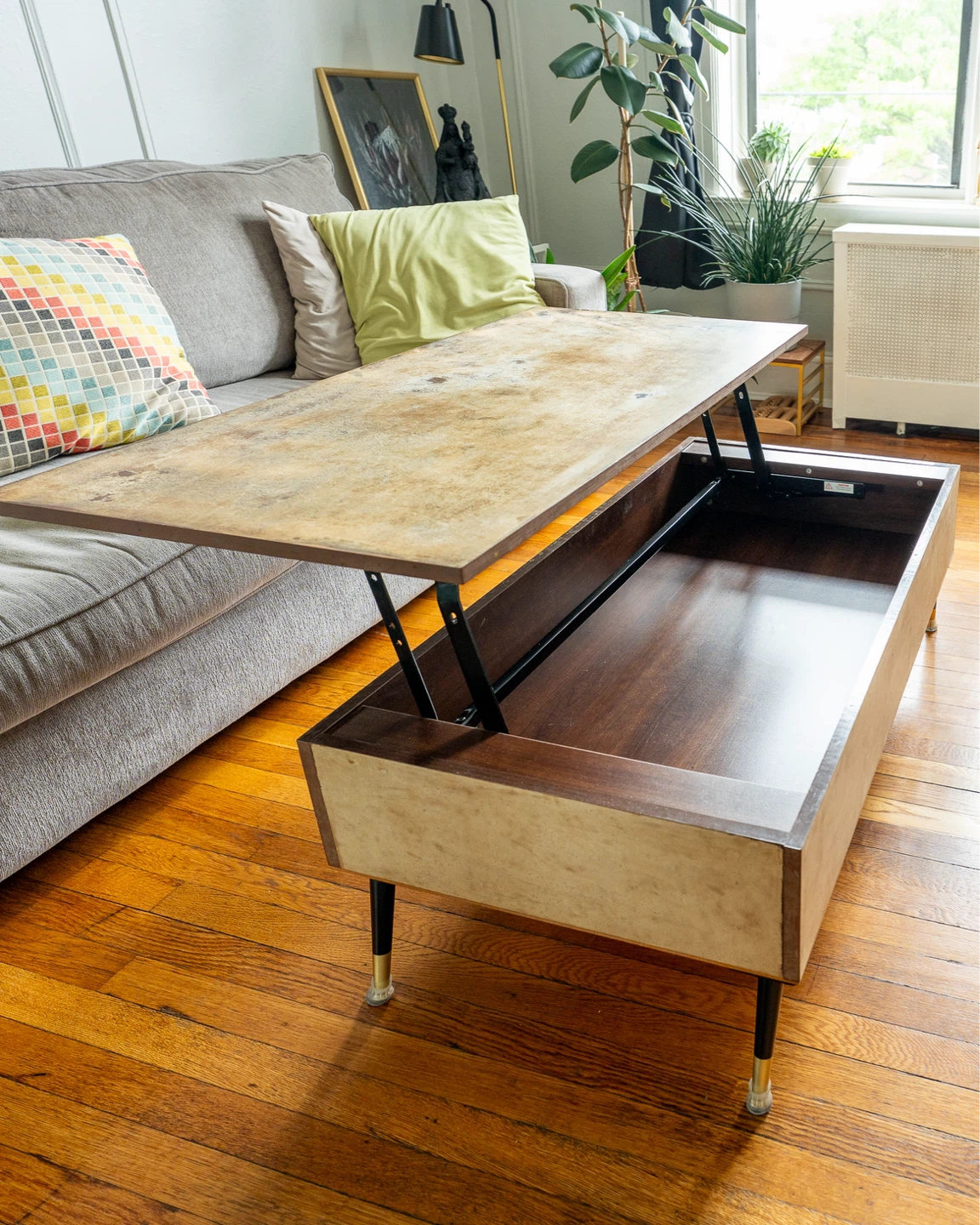 Lift Top Storage Coffee Table - photo 3