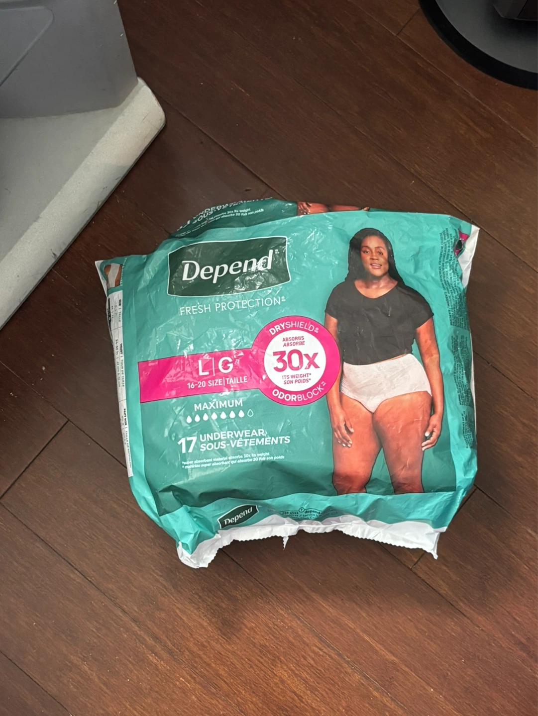 5 PACKAGES Depend & Tena Underwear - Various Sizes - photo 2