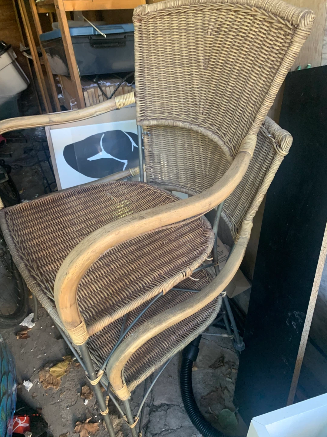 Wicker Accent Chair