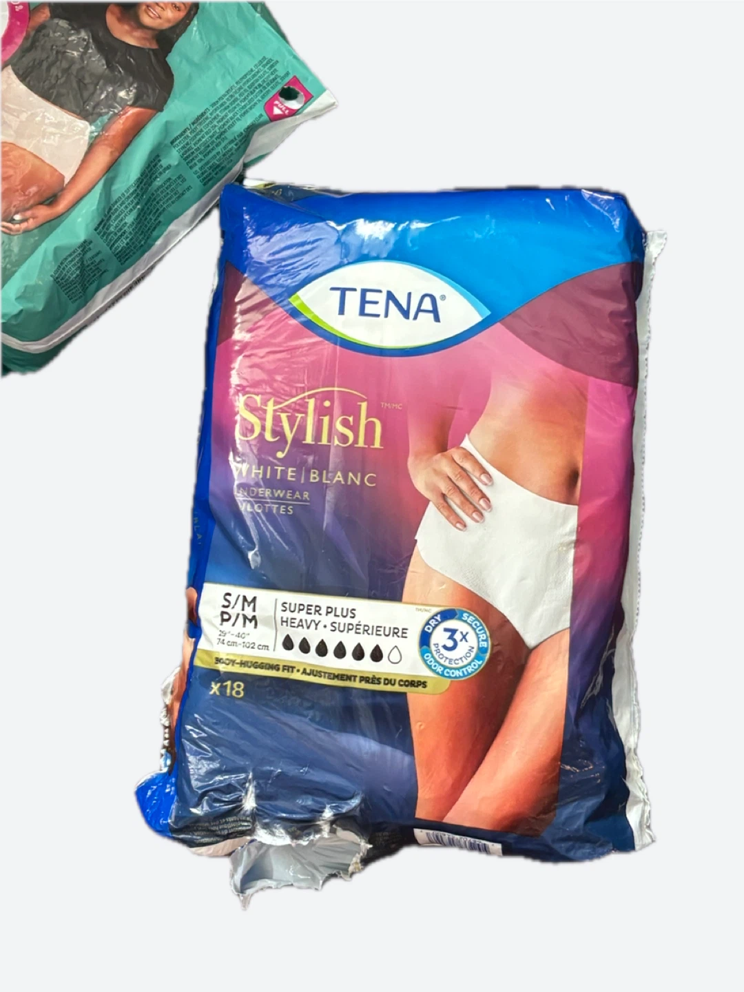 5 PACKAGES Depend & Tena Underwear - Various Sizes