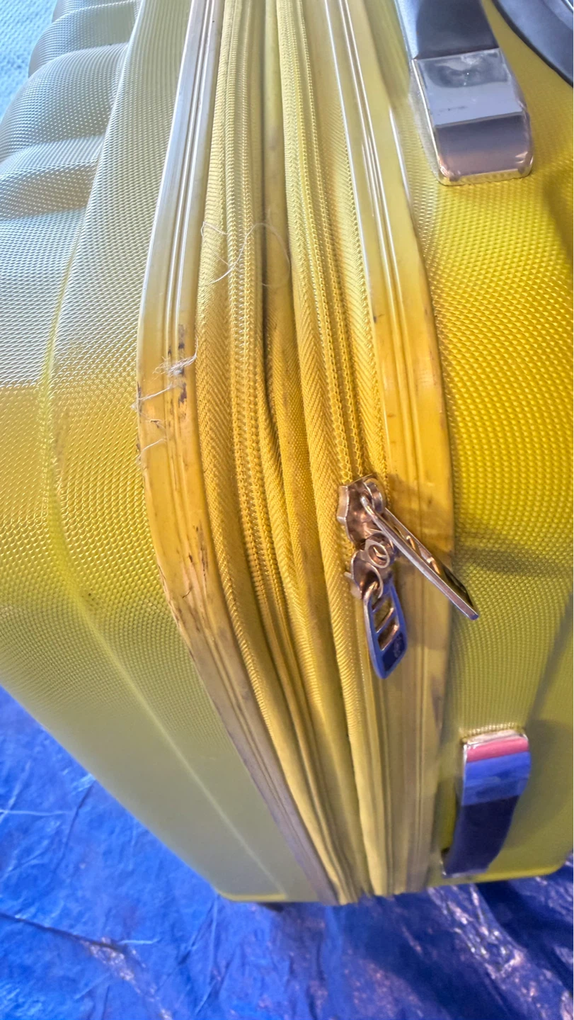 Bright Yellow Hard-Shell Suitcase - photo 2