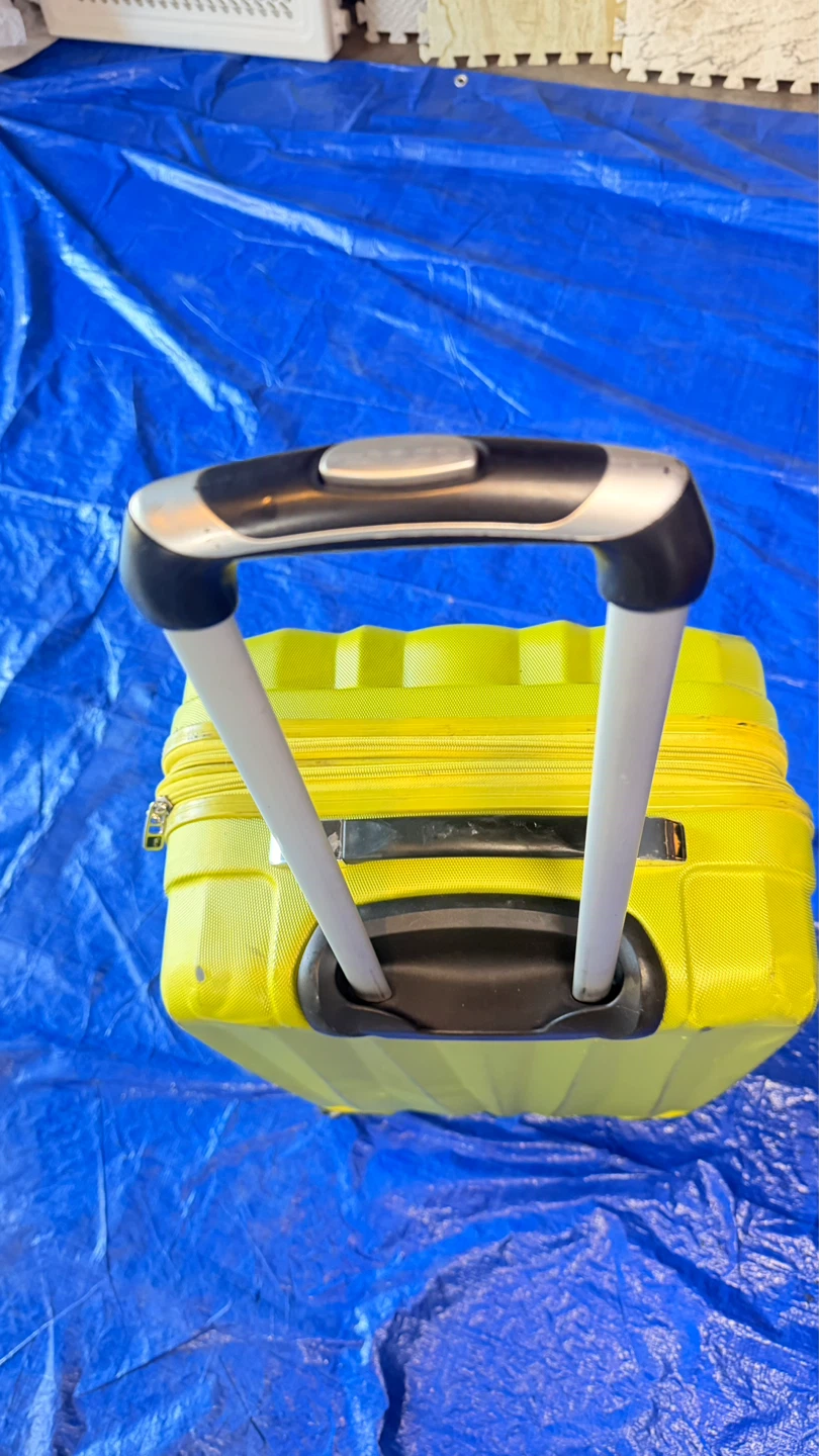 Bright Yellow Hard-Shell Suitcase - photo 3