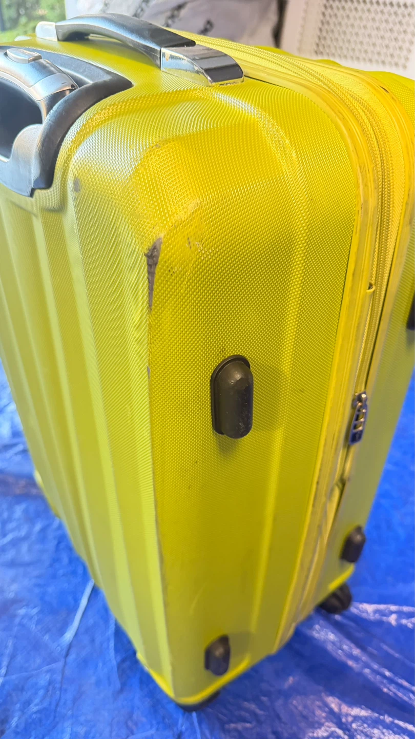 Bright Yellow Hard-Shell Suitcase - photo 5