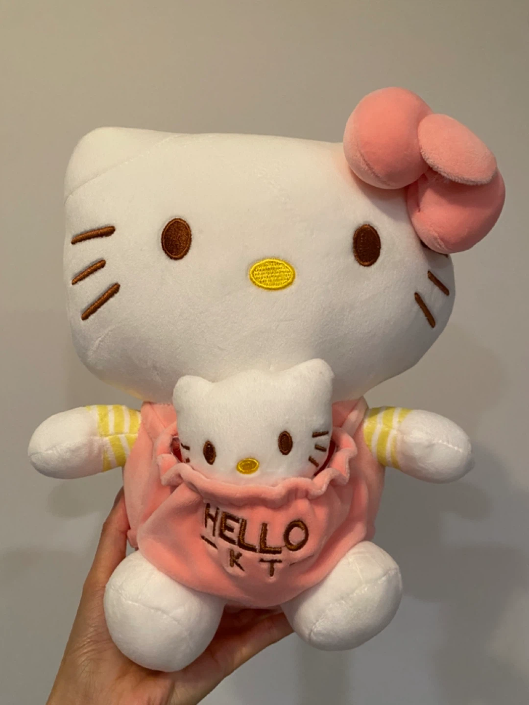 Hello Kitty And Baby Kitty Plush New