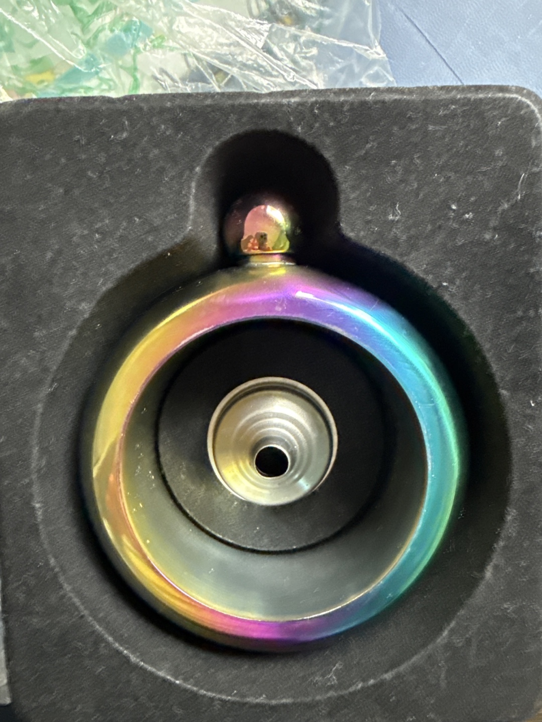 Rainbow Stainless Steel Flask Bracelet