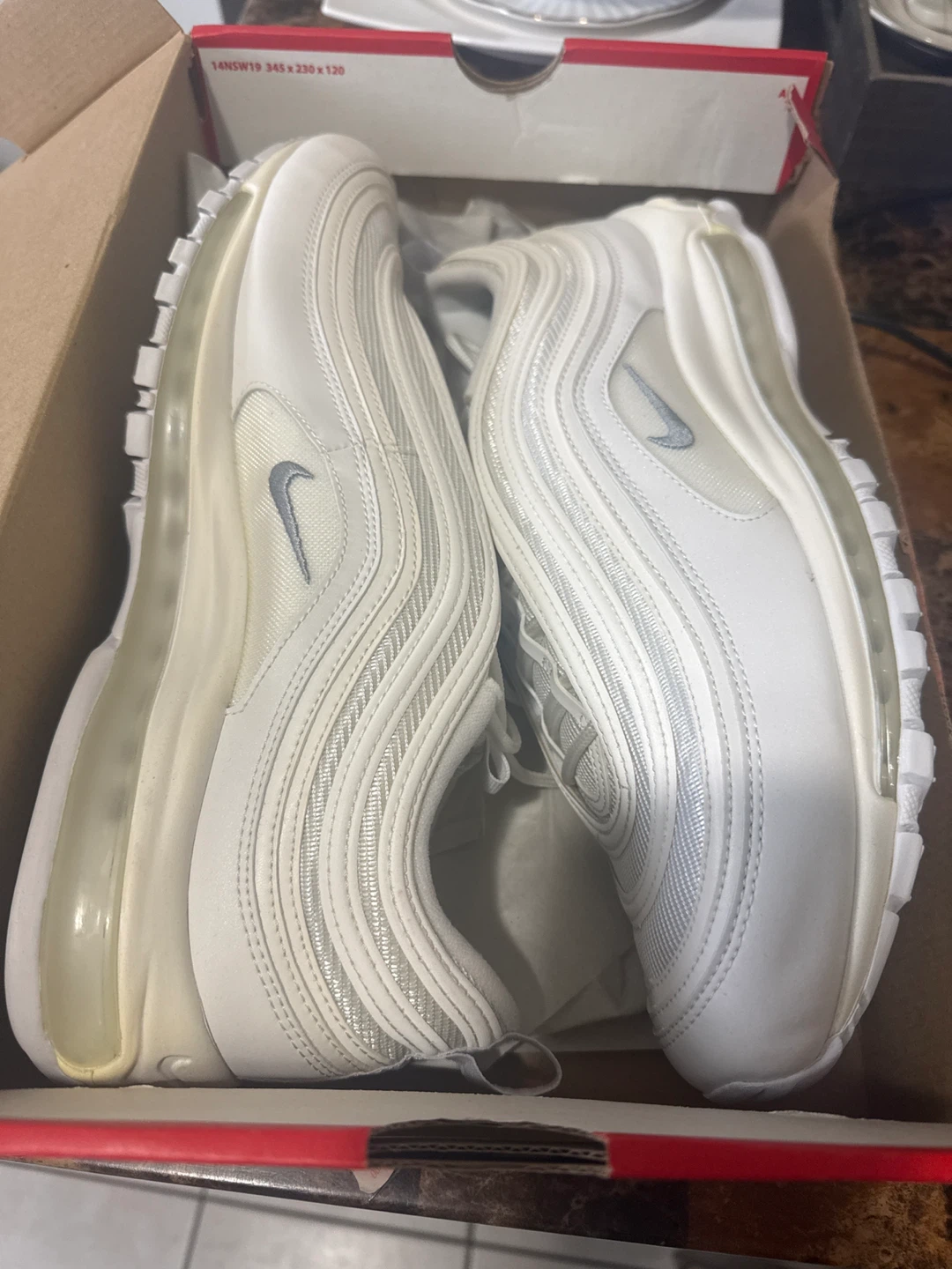 Nike Air Max 97 "Wolf Grey/Black" Men's Shoes Size 13