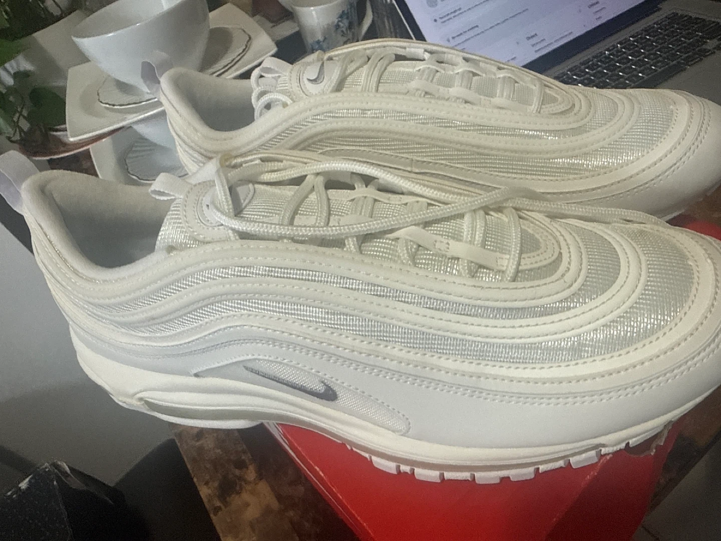 Nike Air Max 97 "Wolf Grey/Black" Men's Shoes Size 13 - photo 4