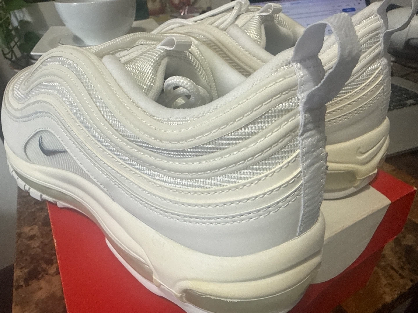 Nike Air Max 97 "Wolf Grey/Black" Men's Shoes Size 13 - photo 5