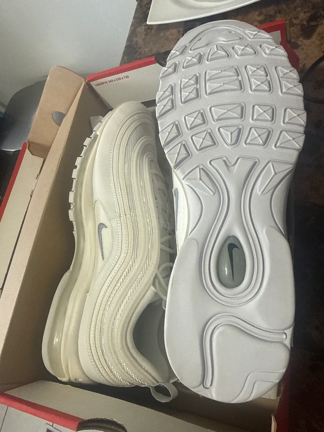 Nike Air Max 97 "Wolf Grey/Black" Men's Shoes Size 13 - photo 3