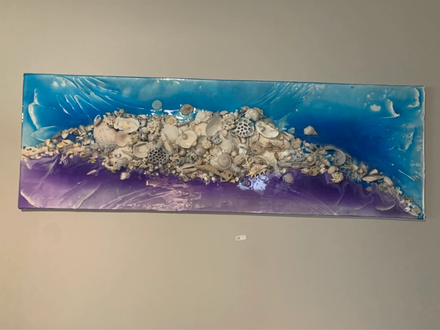 Seashell Resin Art Wall Decor