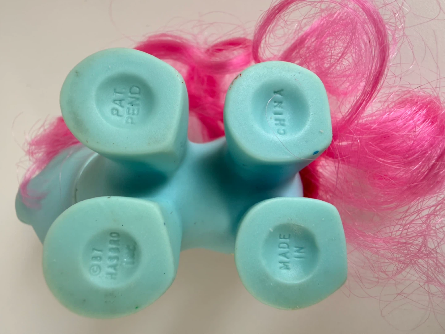Vintage My Little Pony G1 Blue Pony Pink Mane - photo 5