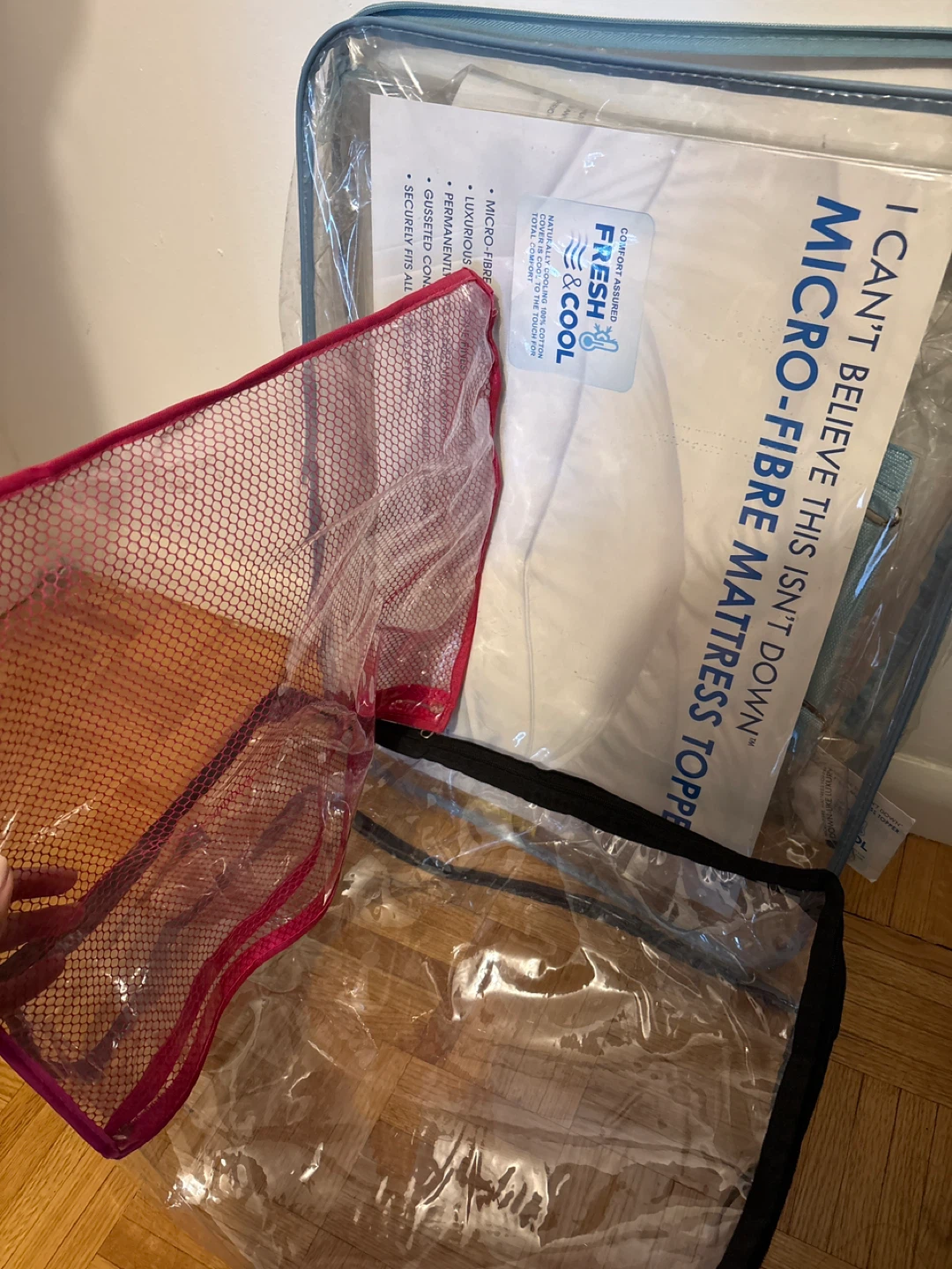 Plastic Soft Storage Bags with Zips
