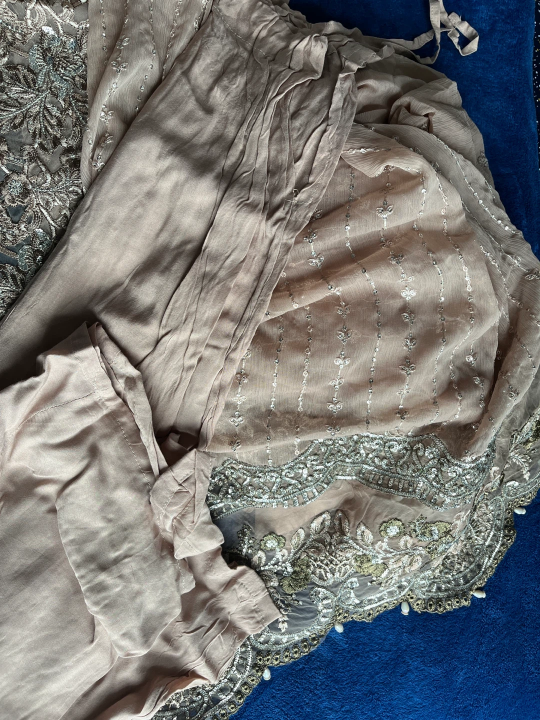 Ready to wear Stitched Saree - photo 3