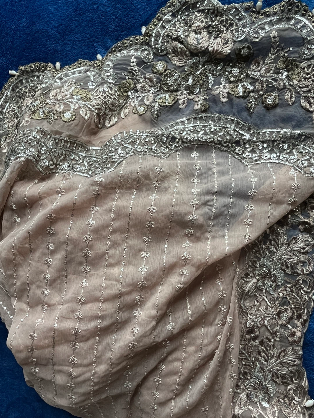 Ready to wear Stitched Saree - photo 2