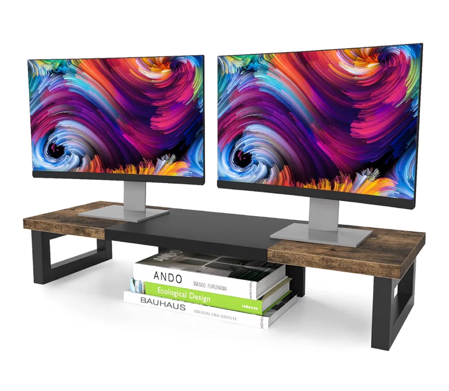 Monitor Riser Stand with Storage