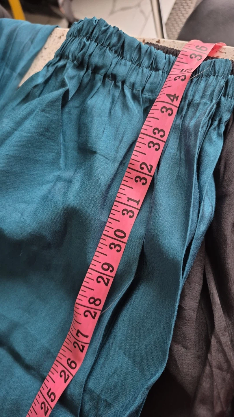 MIAX Teal Embroidered Kurti Pants Set - photo 3