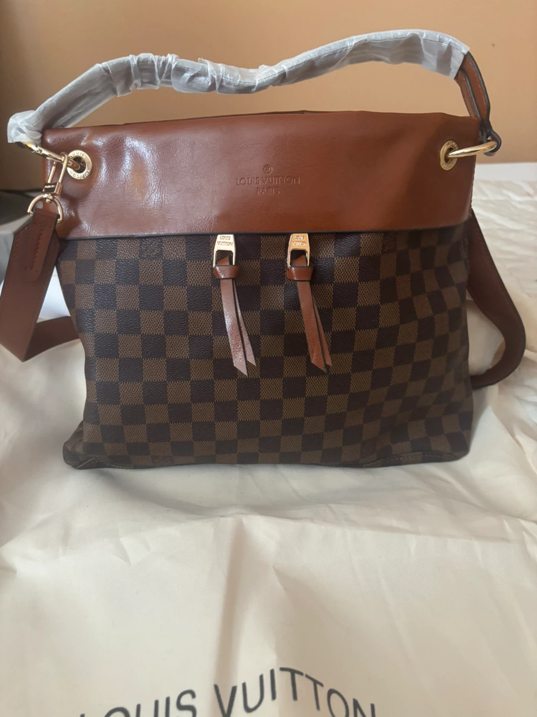 Louis Vuitton Damier Ebene Shoulder Bag - photo 2