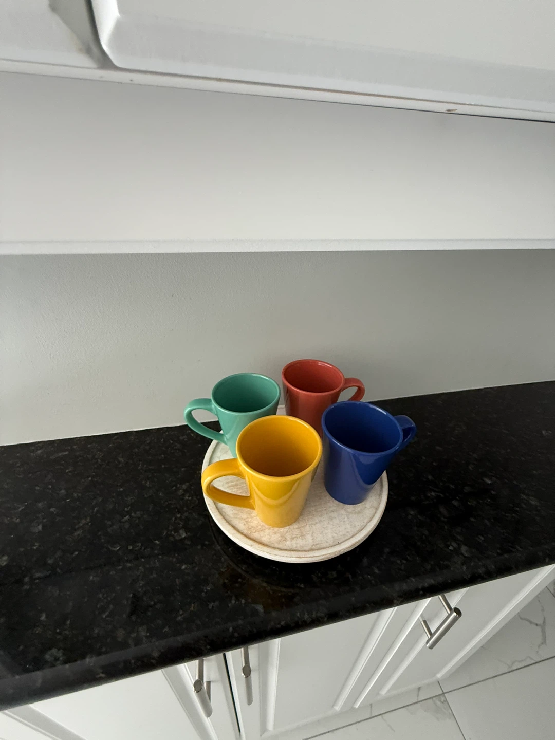 Set of 4 colourful ceramic mugs - photo 3
