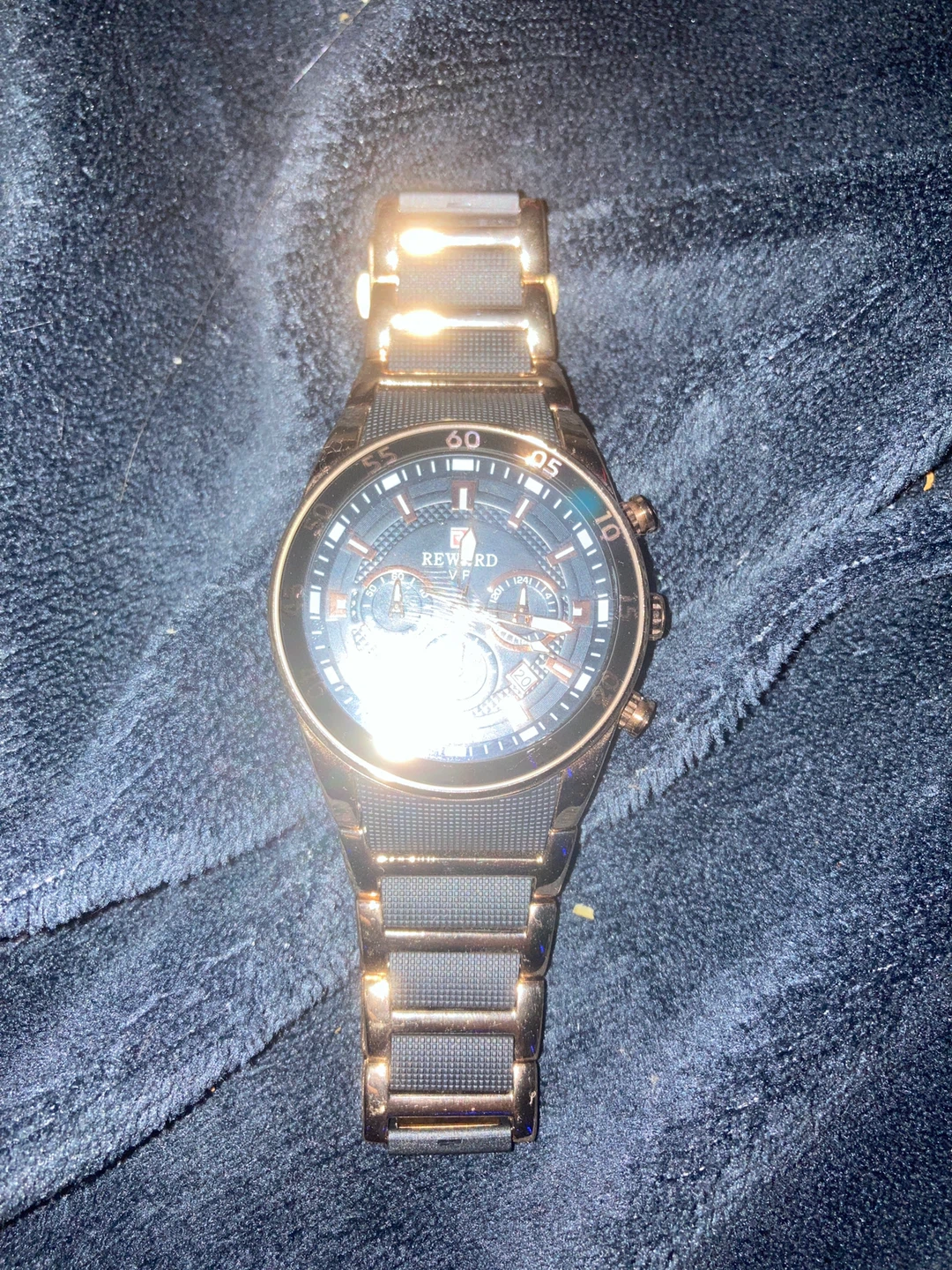 Reward Gold Chronograph Watch