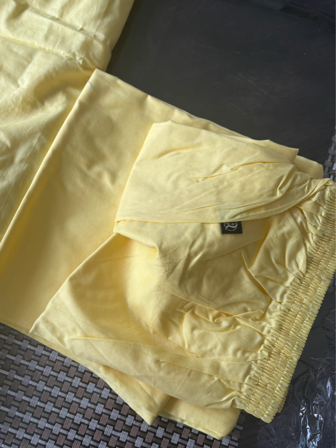 Yellow Embroidered Lawn Suit with Dupatta - photo 5