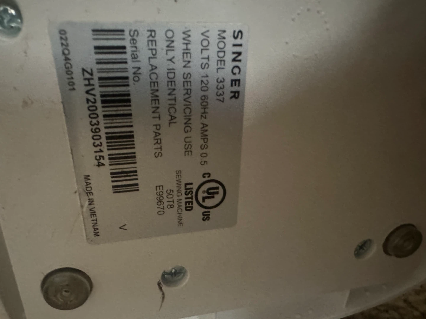 Singer Simple 3337 Sewing Machine - photo 4