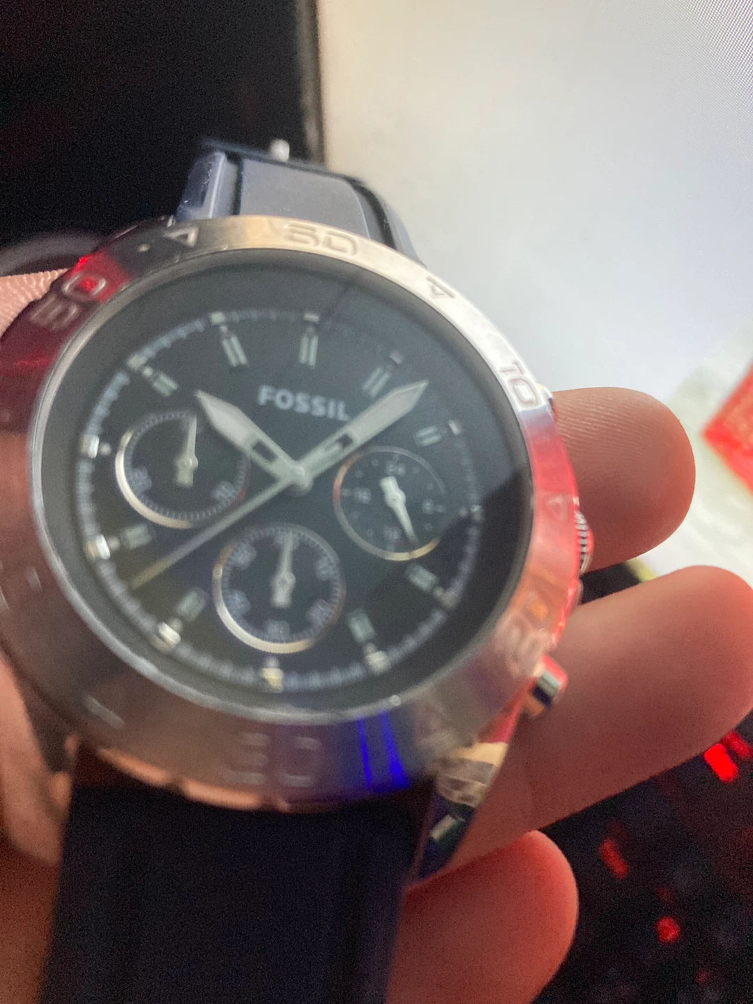 Fossil Chronograph Watch - Blue - photo 4