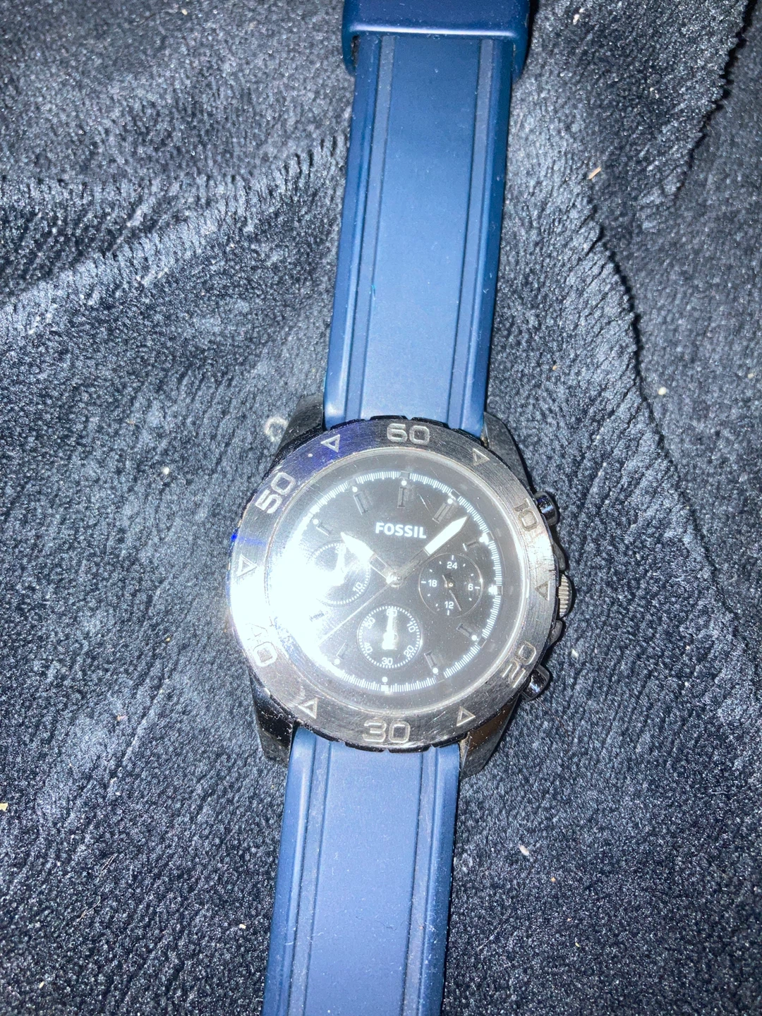 Fossil Chronograph Watch - Blue