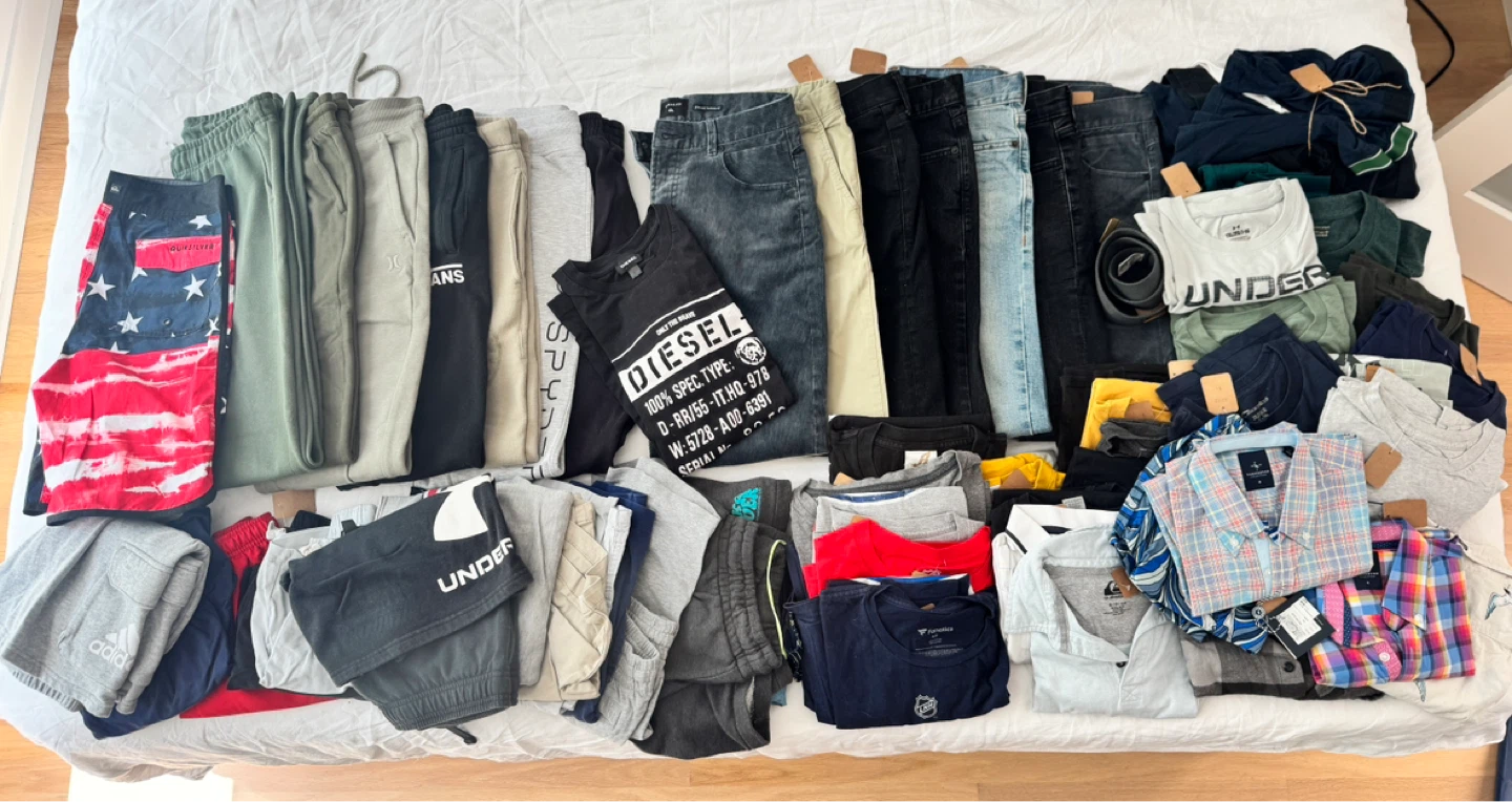 Assorted Boys’ Apparel Bundle 14Y
