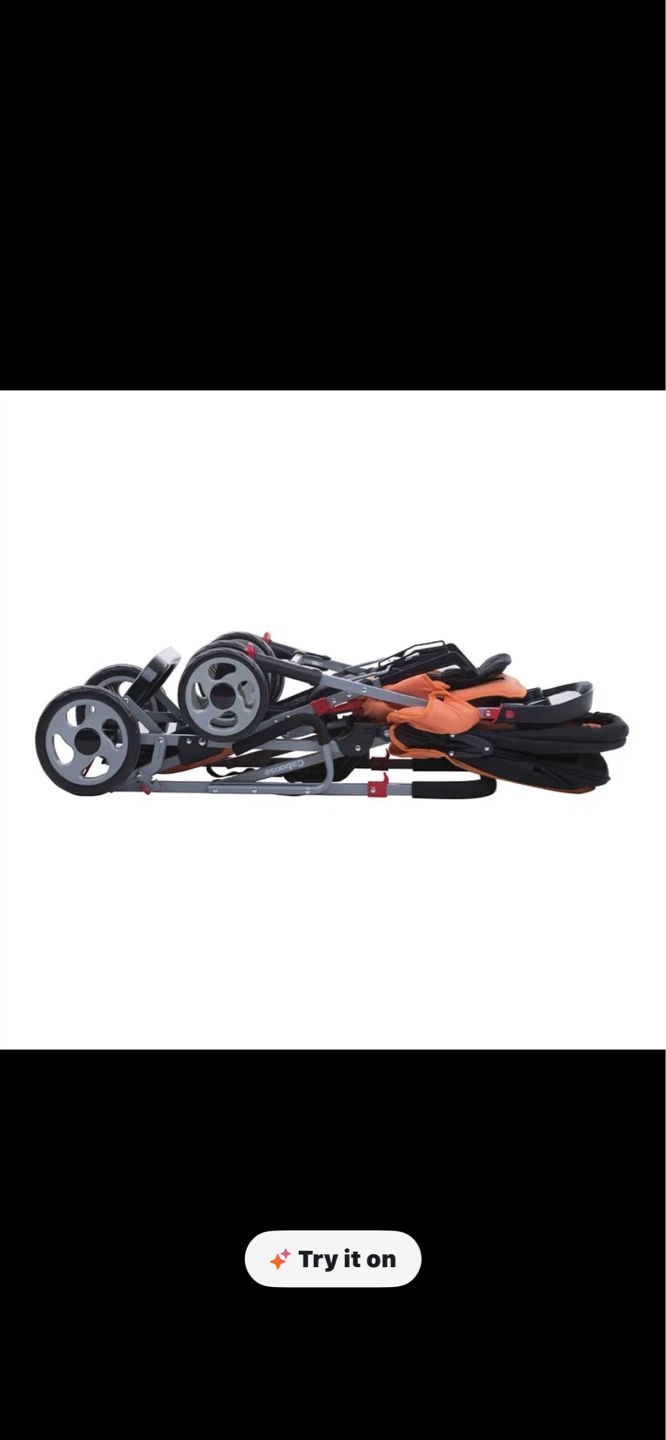 Joovy Orange Tandem Stroller - photo 4
