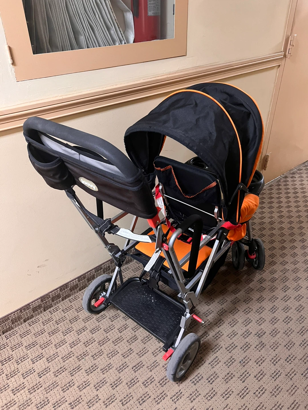 Joovy Orange Tandem Stroller