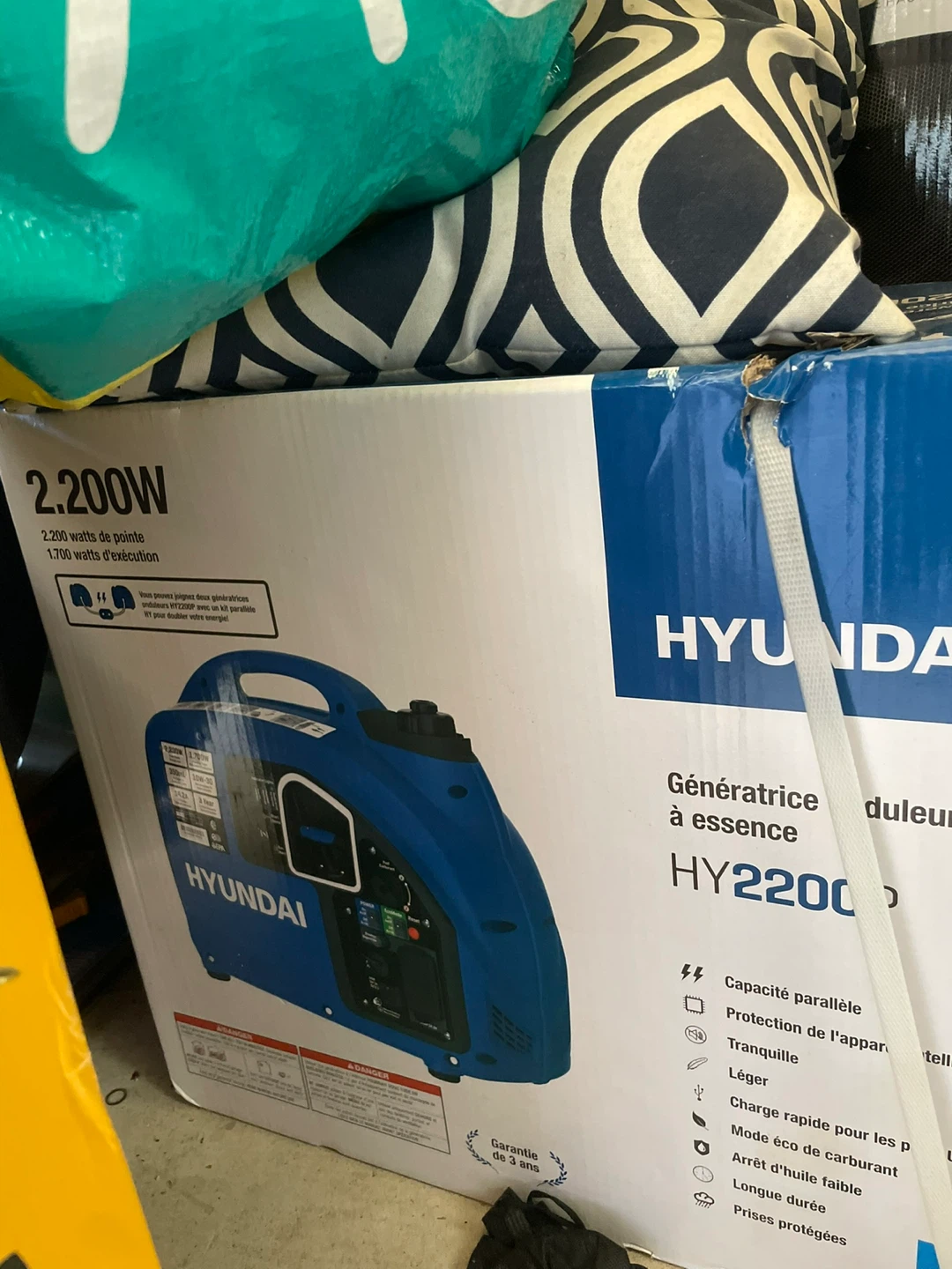 Hyundai HY2200 2200W Gas Generator