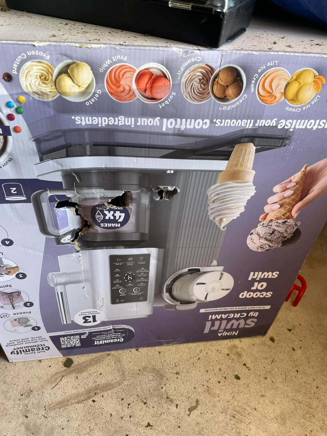 Ninja Creami Ice Cream Machine 13-in-1 Soft Serve