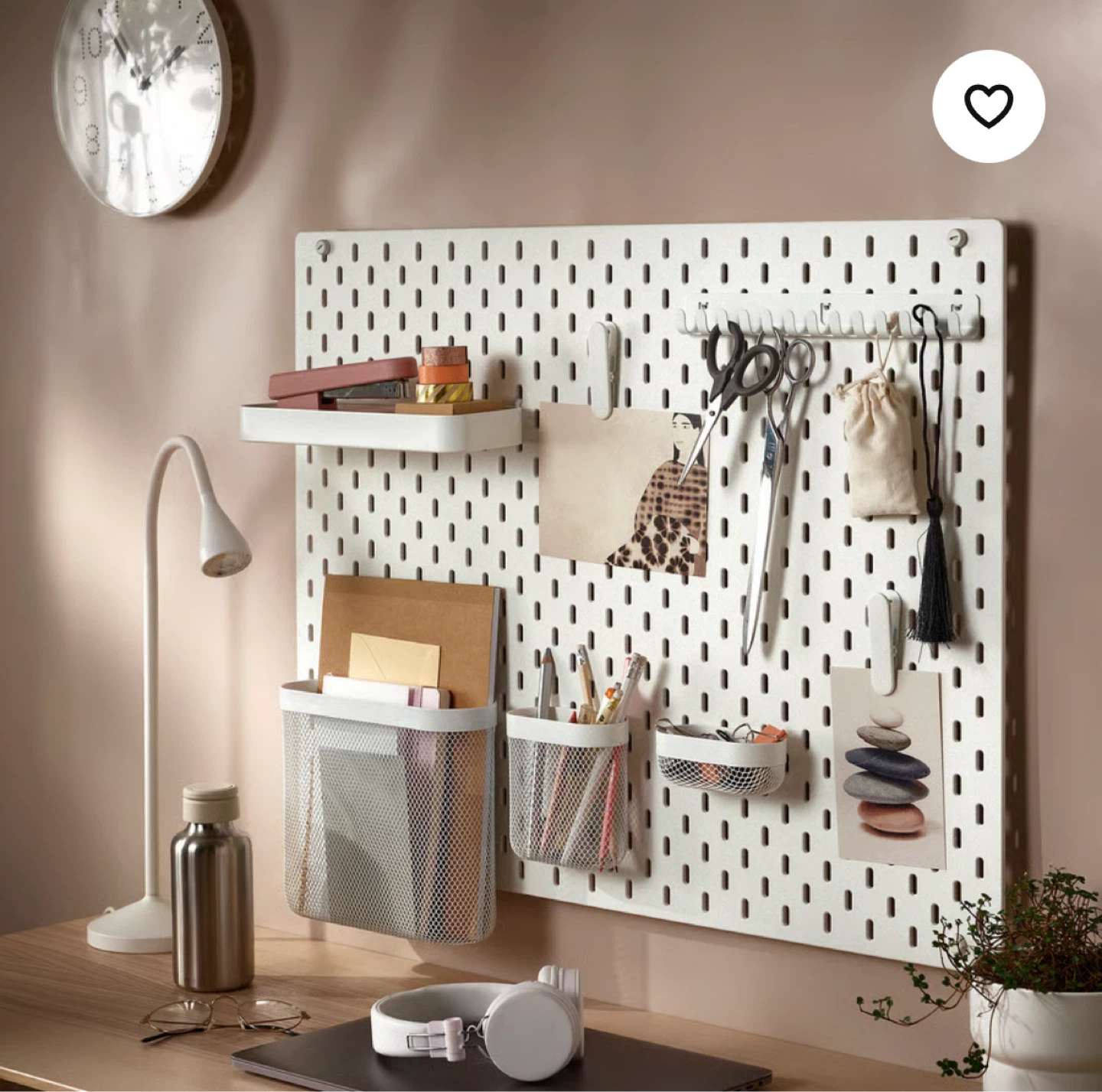 IKEA Pegboard Baskets and Hooks - photo 3