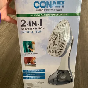 Brand New Conair Turbo ExtremeSteam 2-in-1 Steamer & Iron