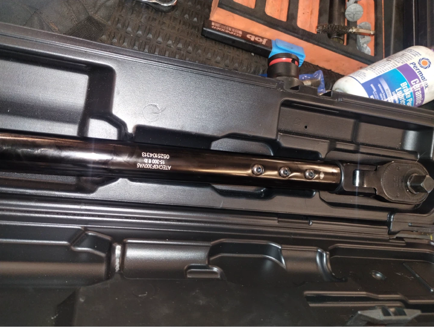 Snap on 1/2in digital torque wrench