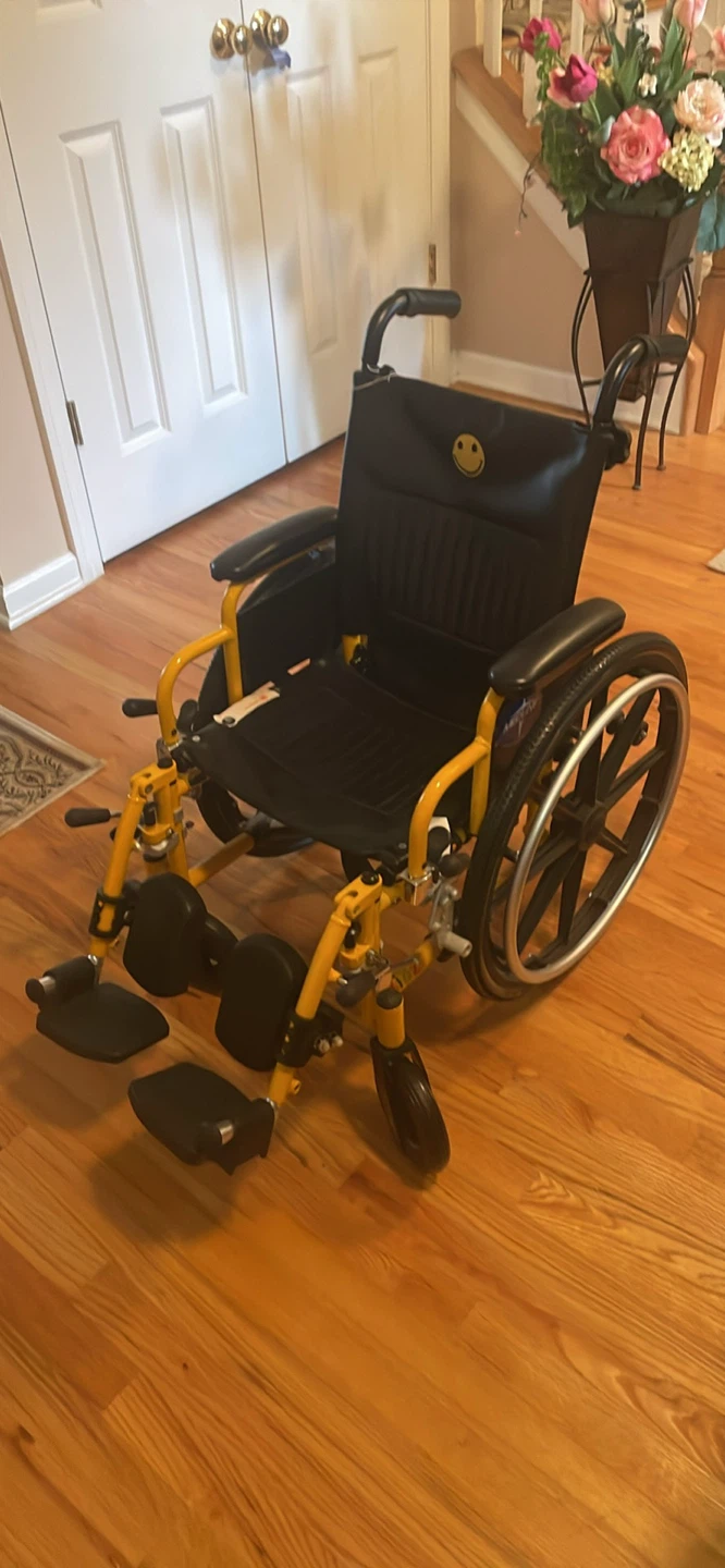 Kids Wheelchair - Yellow Medline
