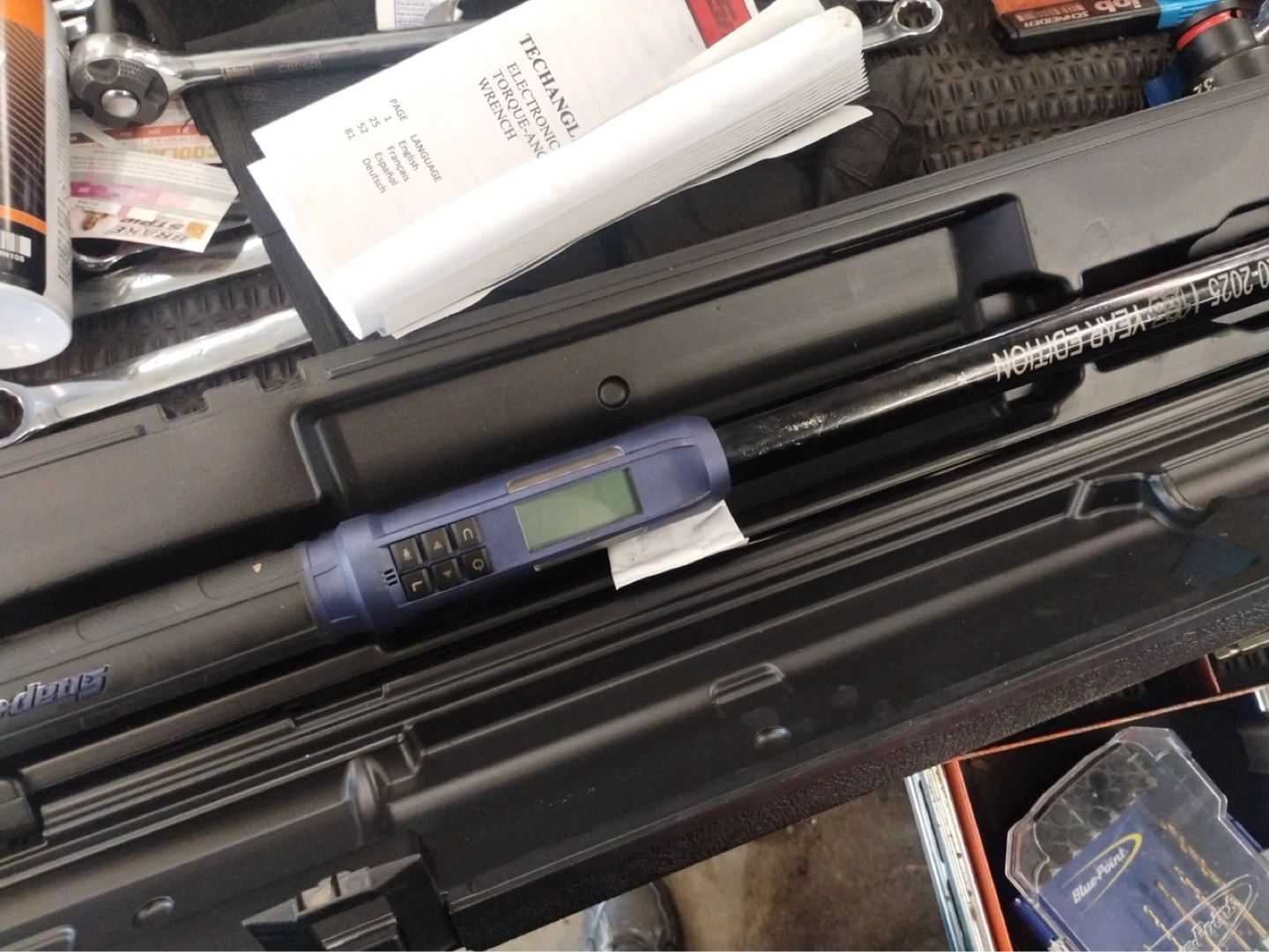 Snap on 1/2in digital torque wrench - photo 3
