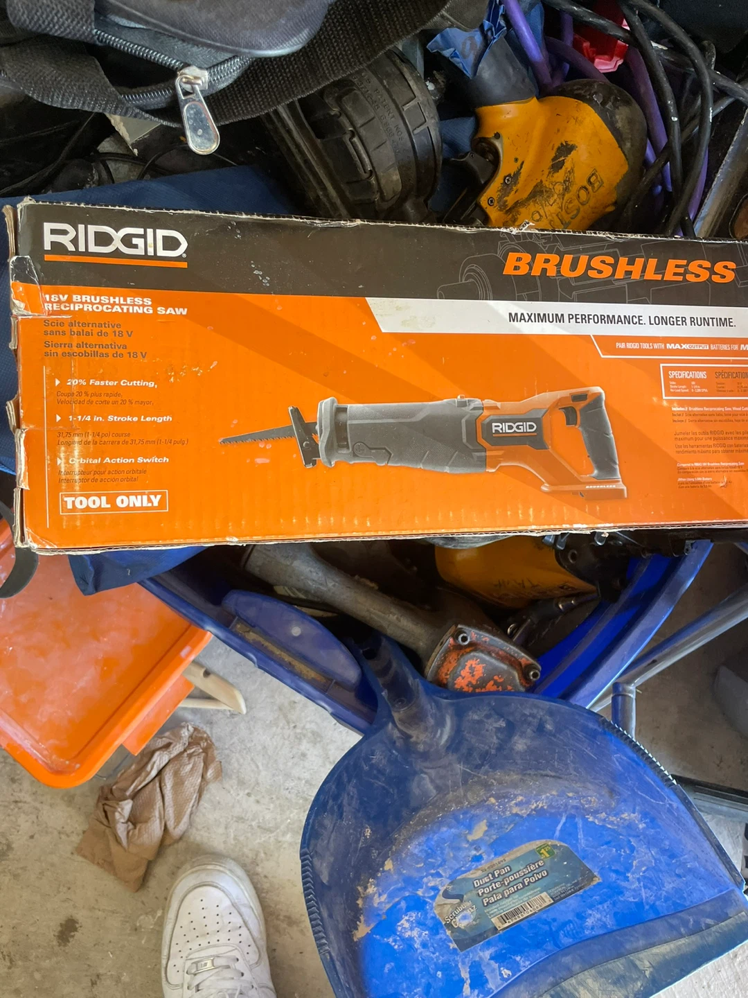 RIDGID 18V Brushless Reciprocating Saw (Tool Only)