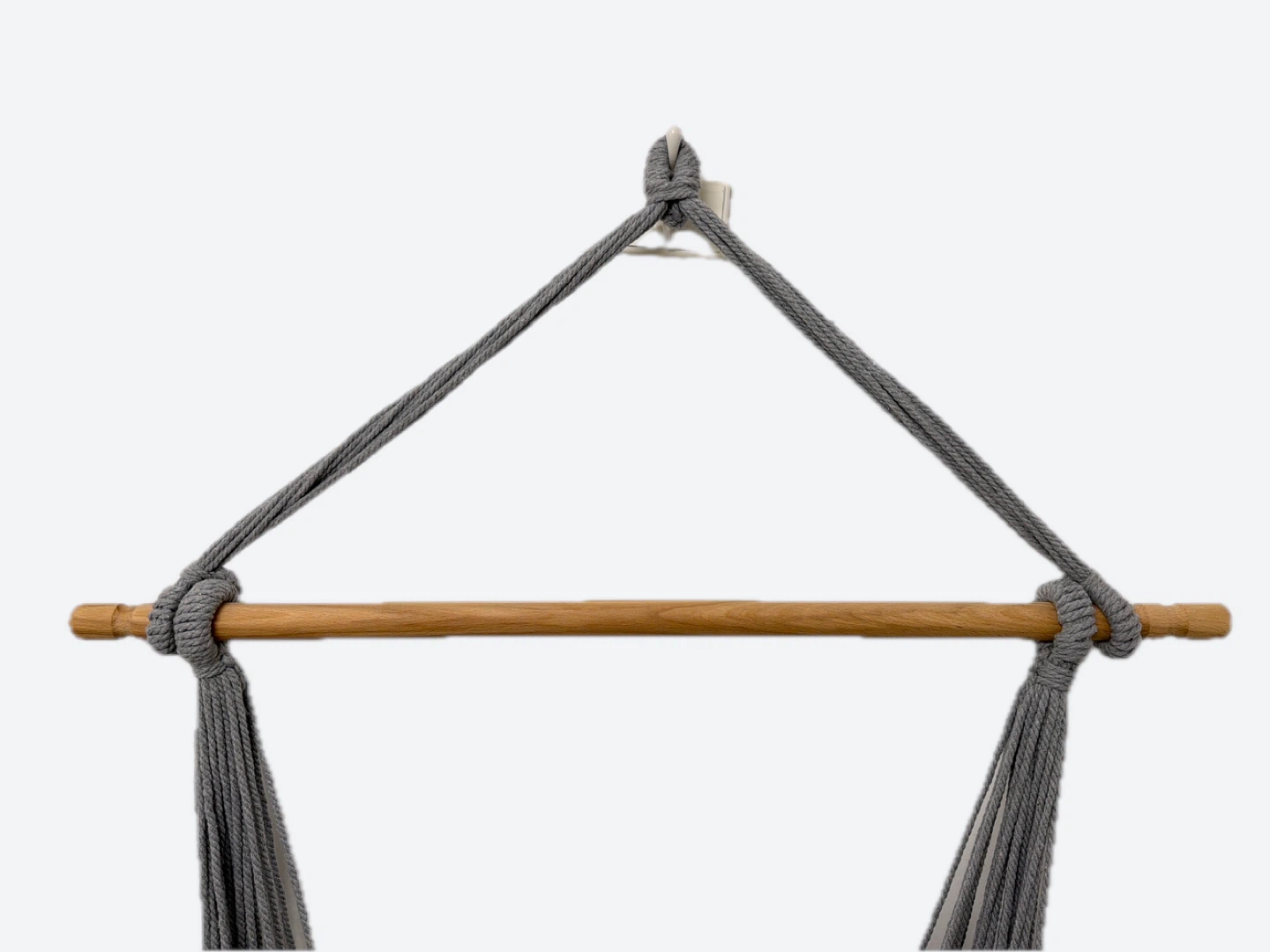 Gray Hammock Chair with Pillows and Storage Bag - photo 5