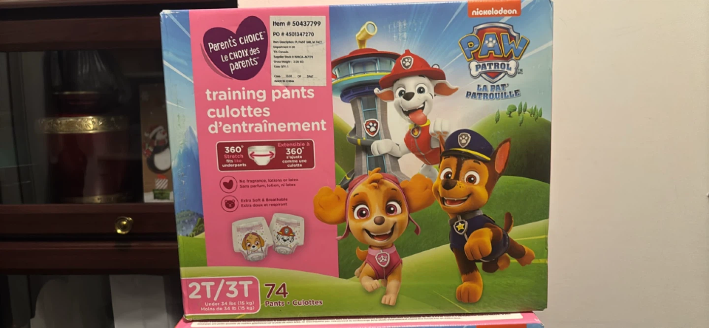 Parent's Choice Paw Patrol Training Pants 4T/5T (56 ct)