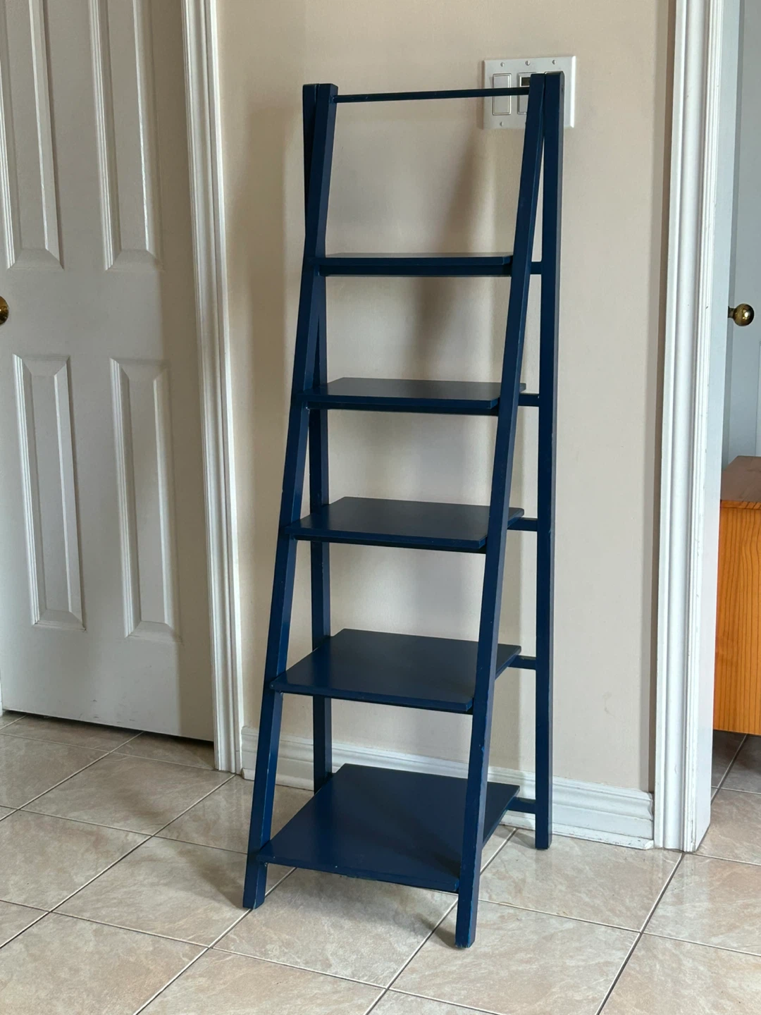 Navy Blue Ladder Shelf - photo 2