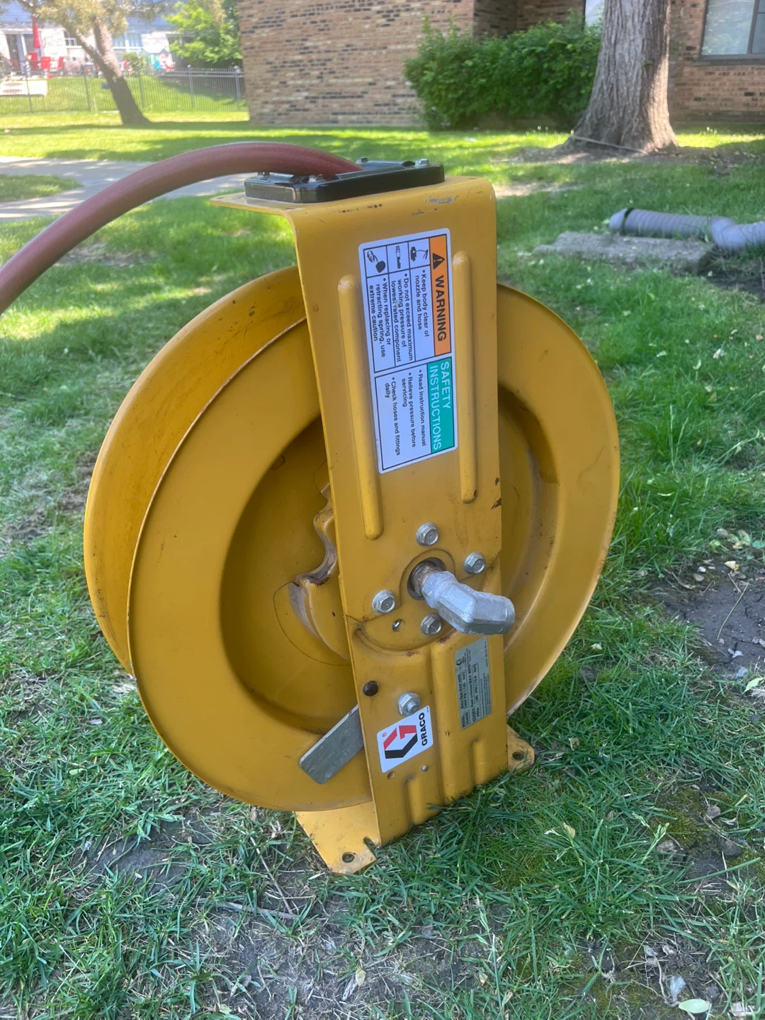 Graco Yellow Hose Reel