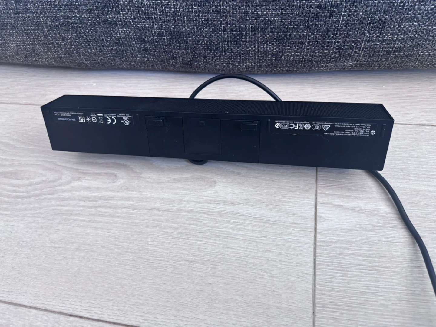 HP USB Soundbar Speaker – Monitor Bar – Black - photo 2