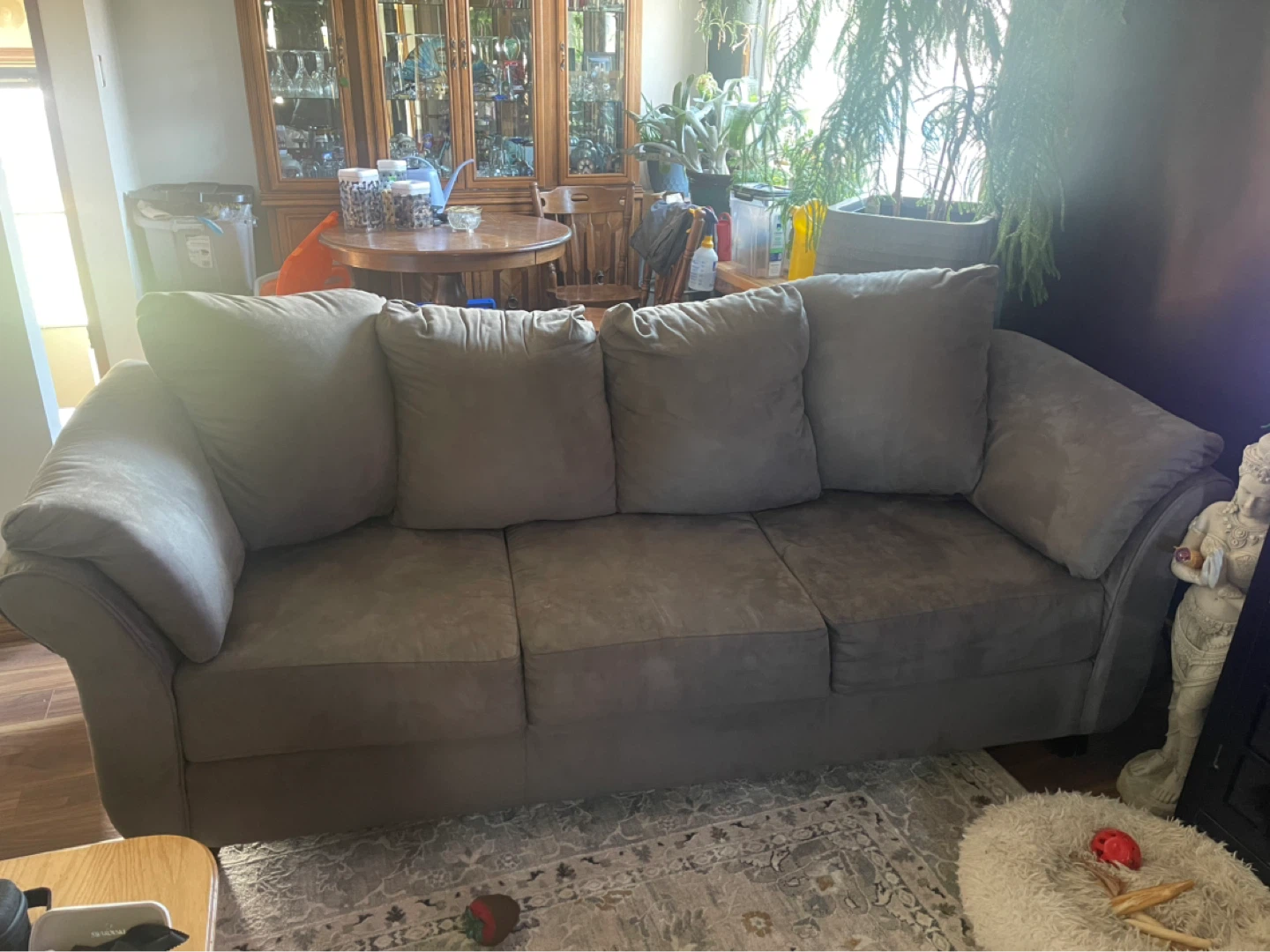 Grey Fabric Sofa - photo 3