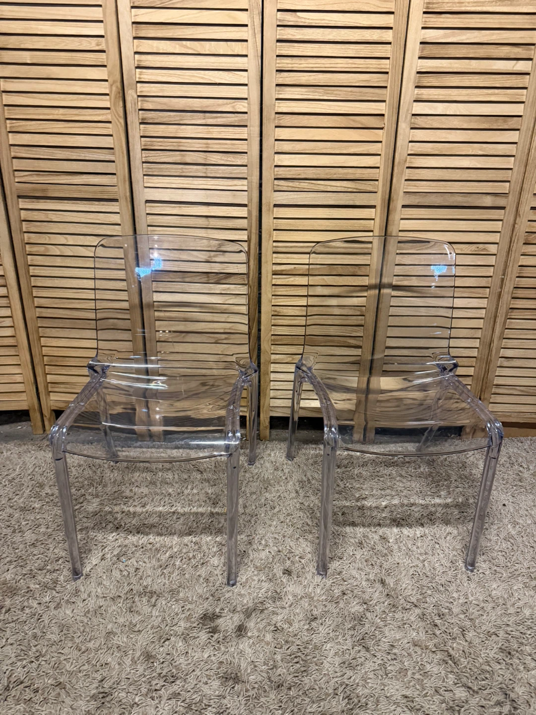 Clear Acrylic Ghost Chairs - photo 2