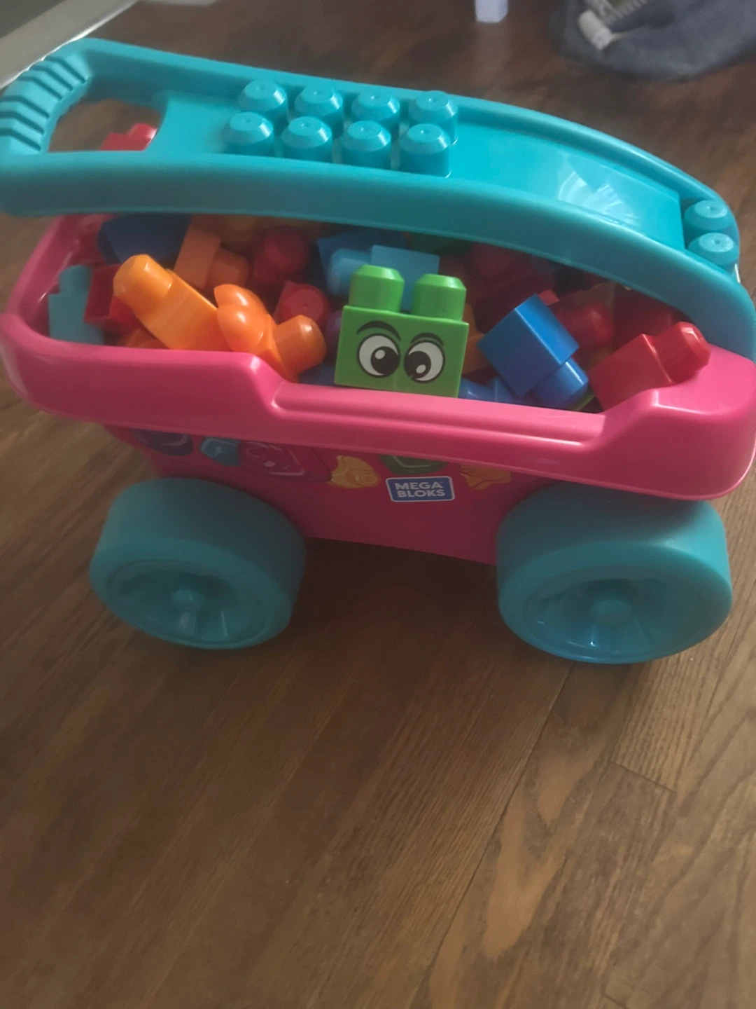 Mega Bloks Pull Wagon with Blocks - photo 2