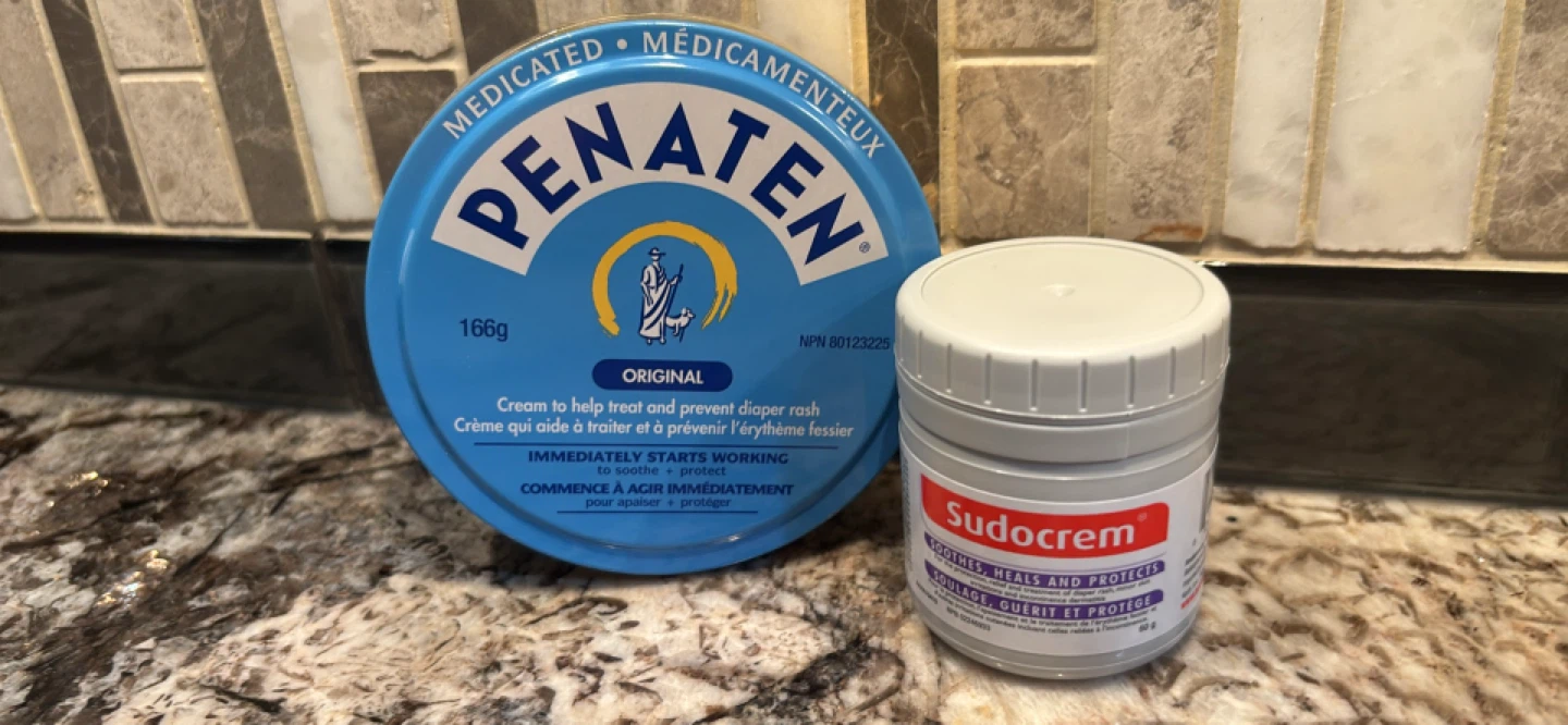 Penaten and Sudocrem Diaper Rash Cream Bundle